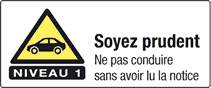 Auto : soyez prudent