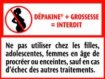 Dépakine + grossesse = interdit