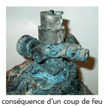 resultat d'un coup de feu